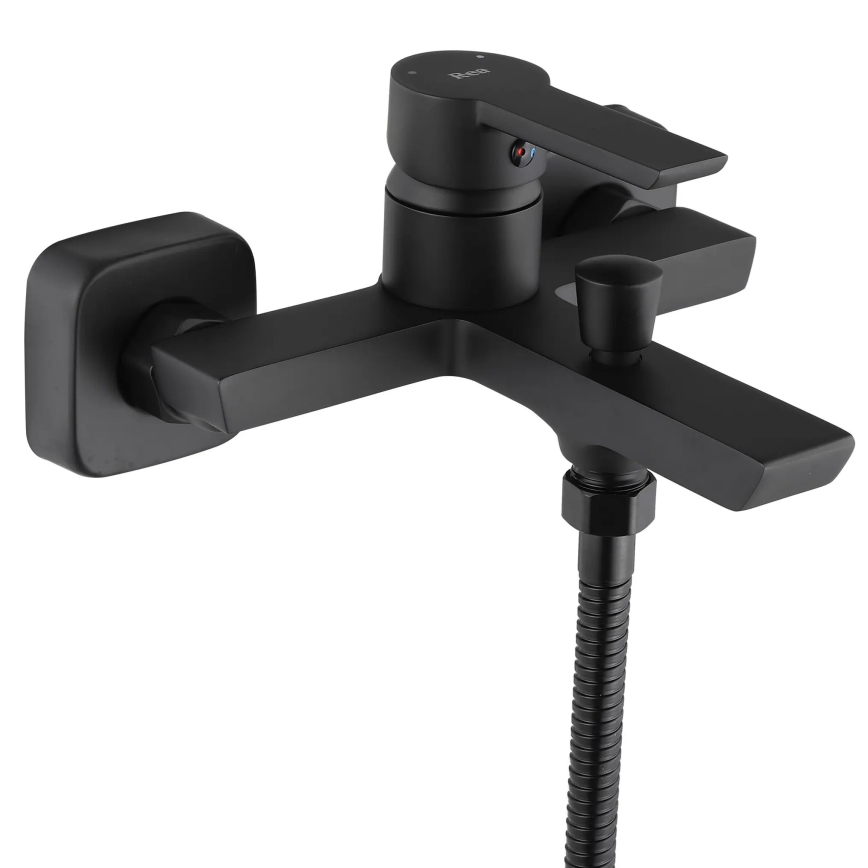 REA-B6407 - ARGUS Matte Black Bath Set