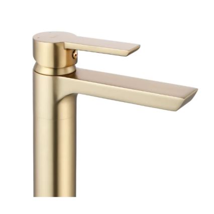 REA-B6412 - ARGUS 28.5 cm Brushed Gold Basin Mixer