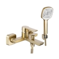 REA-B6414 - ARGUS Bathtub Set with Mixer, Brushed Gold
