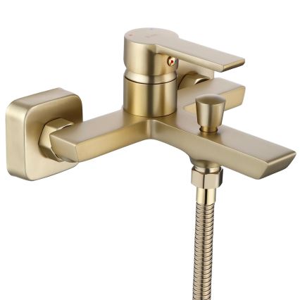 REA-B6414 - ARGUS Bathtub Set with Mixer, Brushed Gold