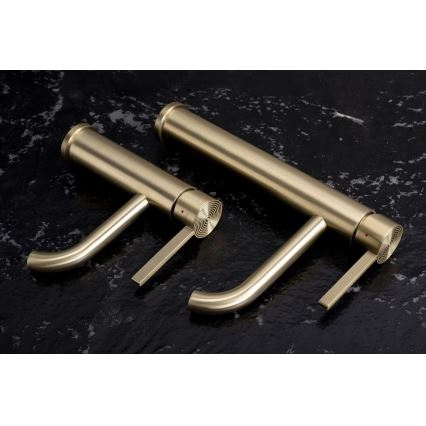 REA-B6444 - FOSTER 18.2 cm Gold Basin Faucet