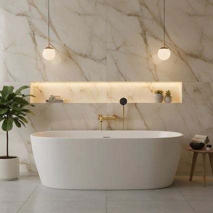 REA-B6445 - FOSTER Brushed Gold Bath Set