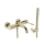 REA-B6448 - LUNGO DIAMOND Gold Bathtub Set