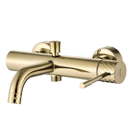 REA-B6448 - LUNGO DIAMOND Gold Bathtub Set