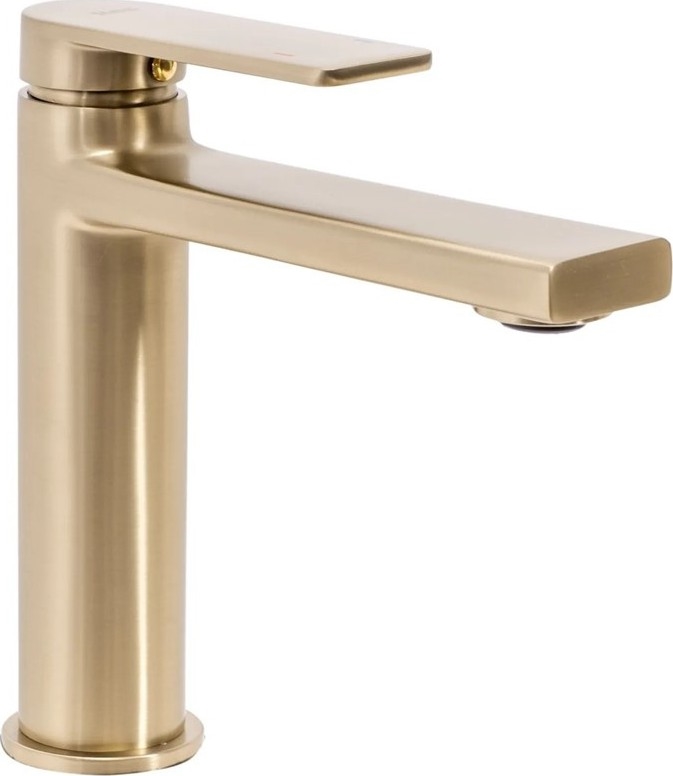 REA-B6555 - VERSO 16.5 cm Brushed Gold Basin Mixer