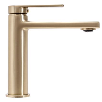 REA-B6555 - VERSO 16.5 cm Brushed Gold Basin Mixer