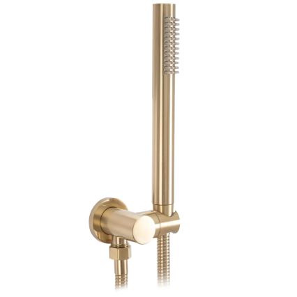 REA-B7503 - LUNGO Bathtub Set with Concealed Mixer, Brushed Gold