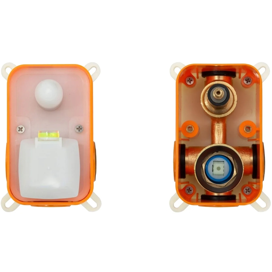 REA-B7503 - LUNGO Bathtub Set with Concealed Mixer, Brushed Gold