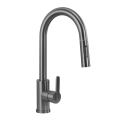 REA-B7574 - ONTARIO 38 cm Kitchen Faucet with Pull-Out Sprayer, Titanium