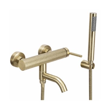 REA-B7804 - ARGON Brushed Gold Bathtub Set