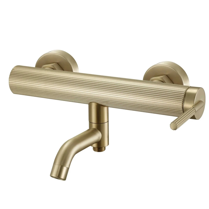 REA-B7804 - ARGON Brushed Gold Bathtub Set