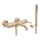 REA-B8010 - LUNGO Brushed Gold Bathtub Set