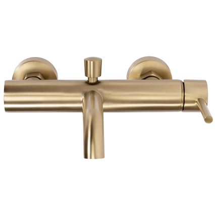REA-B8010 - LUNGO Brushed Gold Bathtub Set