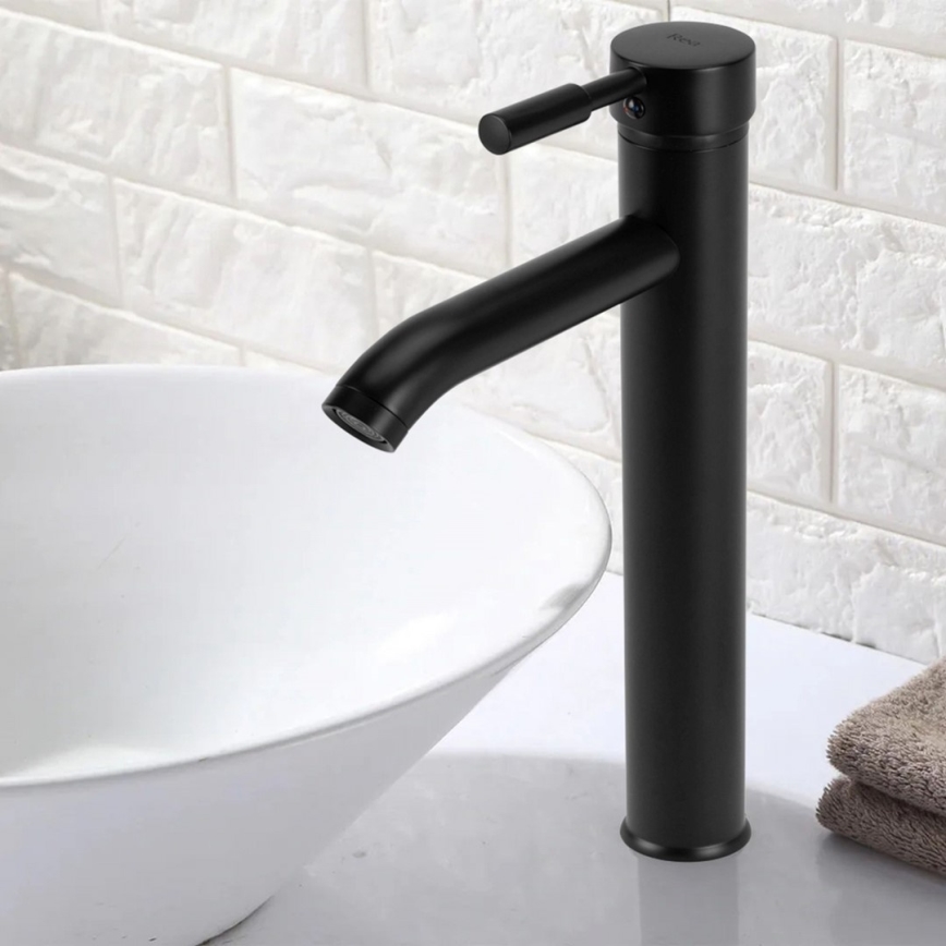 REA-B8665 - GRAF 30.5 cm Black Basin Mixer