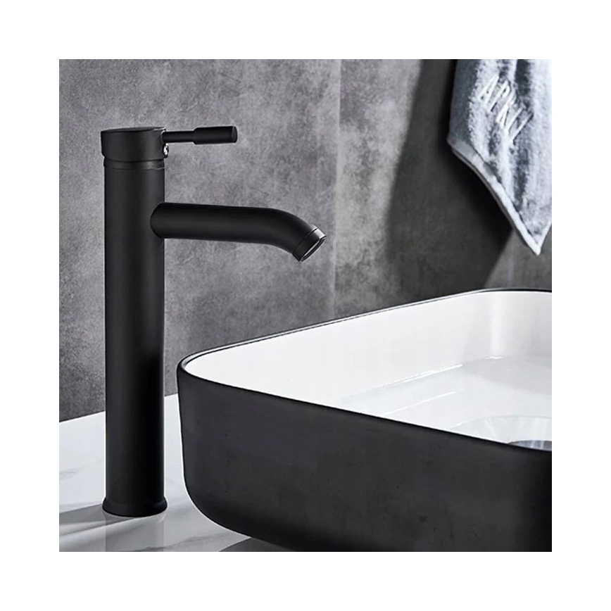 REA-B8665 - GRAF 30.5 cm Black Basin Mixer