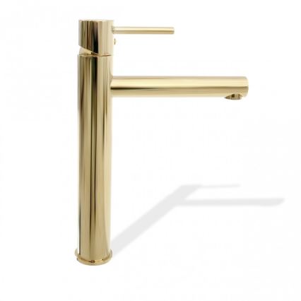 REA-B8803 - TESS 31.5 cm Gold Basin Mixer