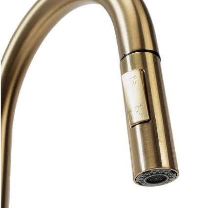 REA-B9148 - FRESH 39.5 cm Pull-out Kitchen Faucet, Brushed Gold