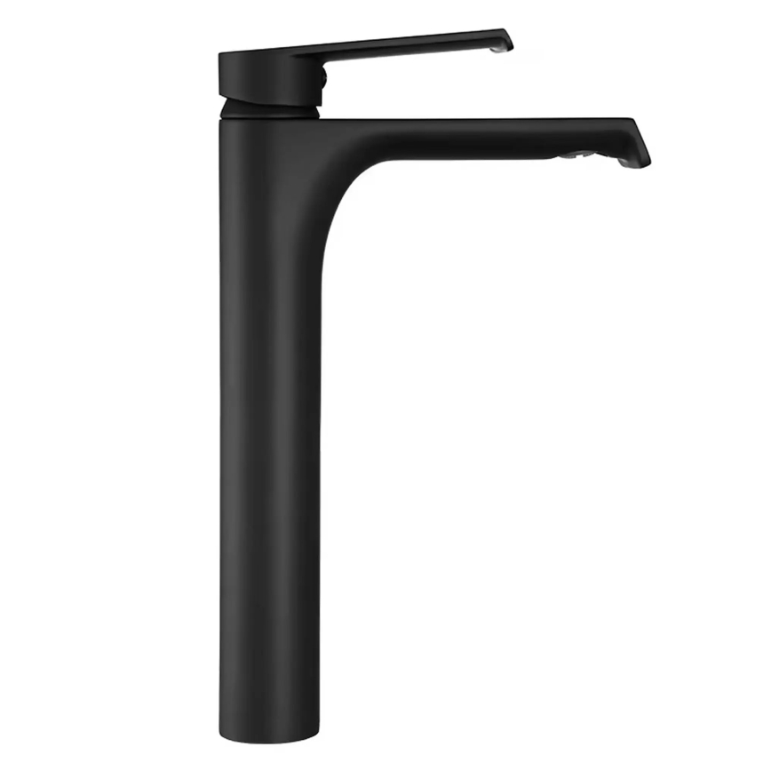REA-B9966 - HASS 28 cm Matte Black Washbasin Faucet