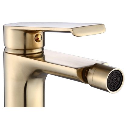 REA-B9970 - HASS 14.5 cm Bidet Mixer, Brushed Gold
