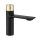 REA-B9987 - STORM 16.5 cm Black/Gold Basin Faucet