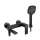 REA-B9989 - STORM Matte Black Bathtub Set
