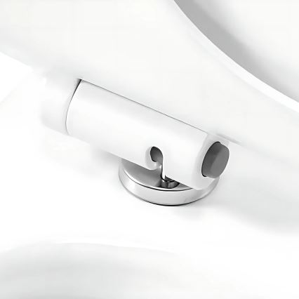 REA-C1652 - Wall-hung toilet with seat GUSTAVO RIMLESS ceramic/white