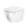 REA-C6390 - CARTER TORNADO RIMLESS wall-hung toilet with seat, ceramic/stone-effect