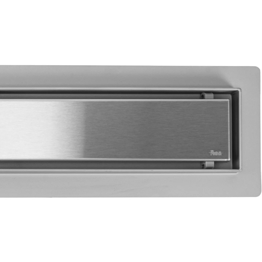 REA-G2502 - NEOX 70 cm stainless steel drain channel