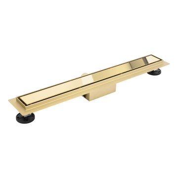 REA-G2562 - NEOX 70 cm Stainless Steel/Gold Linear Drain