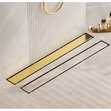 REA-G2562 - NEOX 70 cm Stainless Steel/Gold Linear Drain