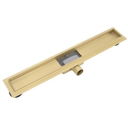 REA-G2562 - NEOX 70 cm Stainless Steel/Gold Linear Drain