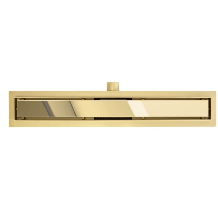 REA-G2562 - NEOX 70 cm Stainless Steel/Gold Linear Drain