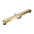 REA-G2703 - NEOX PRO 80 cm stainless steel linear shower drain, brushed gold finish