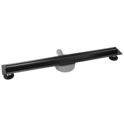 REA-G2710 - NEOX SLIM 70 cm linear drain, stainless steel/black