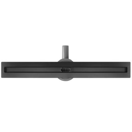 REA-G2710 - NEOX SLIM 80 cm stainless steel/black linear drain
