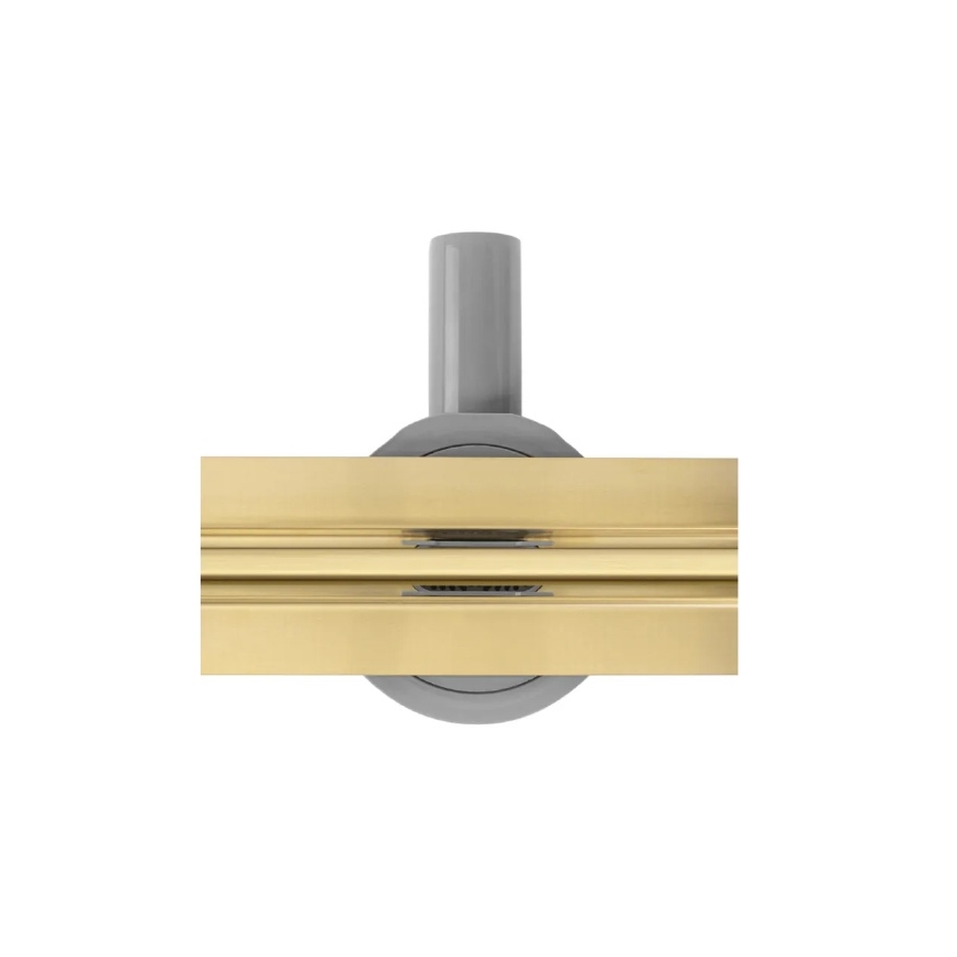 REA-G2714 - NEOX SLIM 70 cm Stainless Steel Linear Drain, Brushed Gold