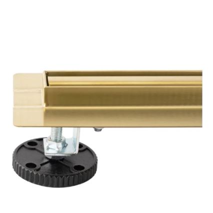 REA-G2714 - NEOX SLIM 70 cm Stainless Steel Linear Drain, Brushed Gold