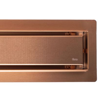 REA-G4800 - NEOX PRO 60 cm brushed copper linear drain