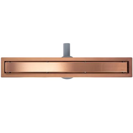 REA-G4800 - NEOX PRO 60 cm brushed copper linear drain
