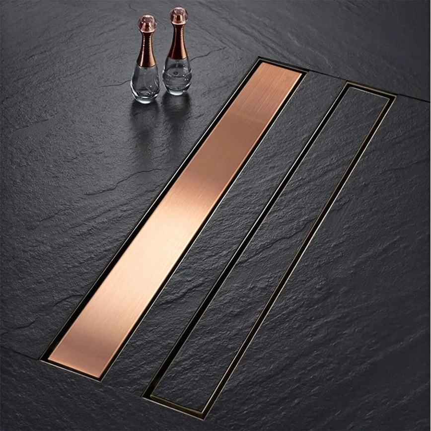 REA-G4801 - NEOX PRO 70 cm Brushed Copper Linear Drain