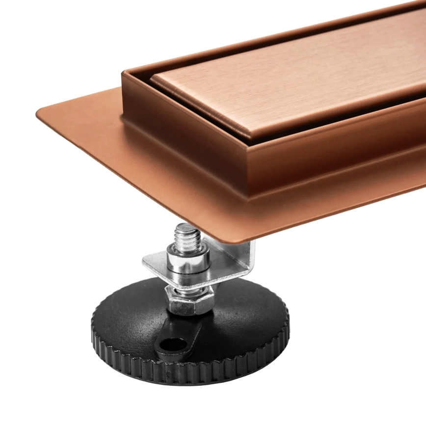 REA-G4802 - NEOX PRO 80 cm Brushed Copper Linear Drain