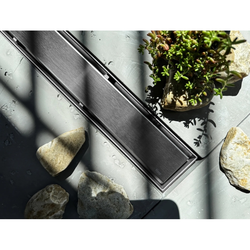 REA-G5807 - NEOX PRO 60 cm Stainless Steel Linear Drain