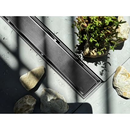 REA-G5810 - NEOX PRO 90 cm Nickel Linear Drain