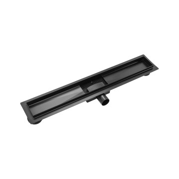 REA-G6600 - PURE NEOX 50 cm Matte Black Linear Shower Drain