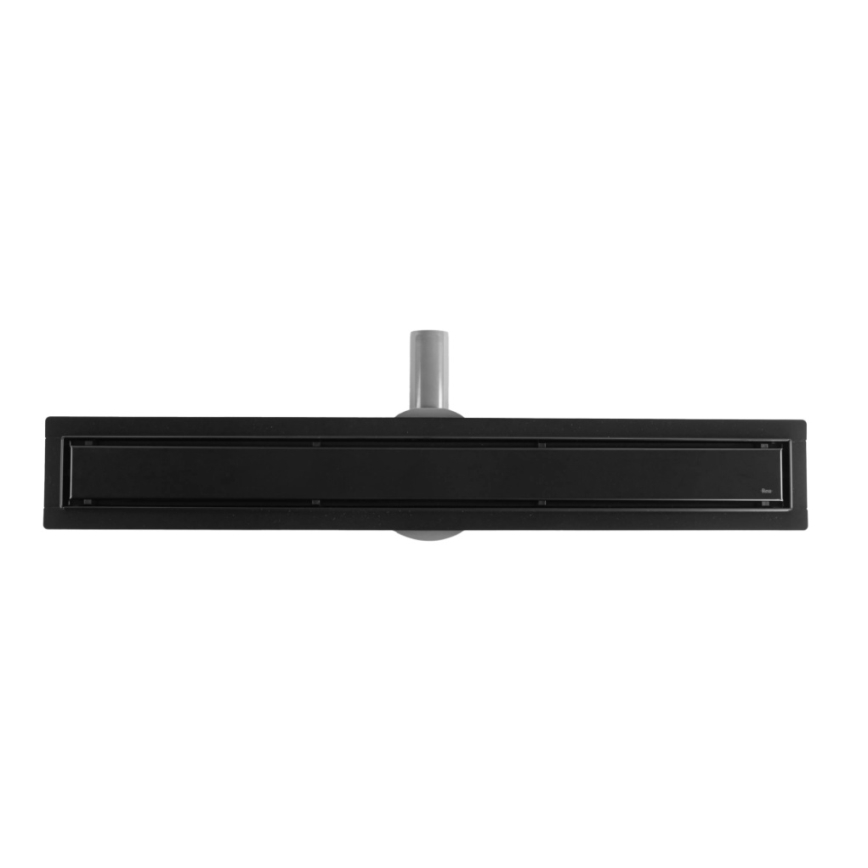 REA-G7803 - NEOX PRO 80 cm Linear Shower Drain, Stainless Steel/Black