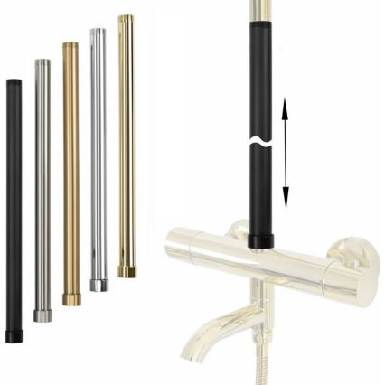 REA-K0891 - Extension pole for shower/bath set, 51.5 cm, Brushed Gold