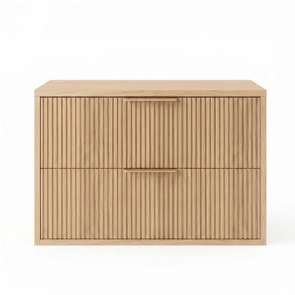 REA-M0408 - MONO Wall-mounted Under-sink Bathroom Cabinet 60x47 cm, Beige