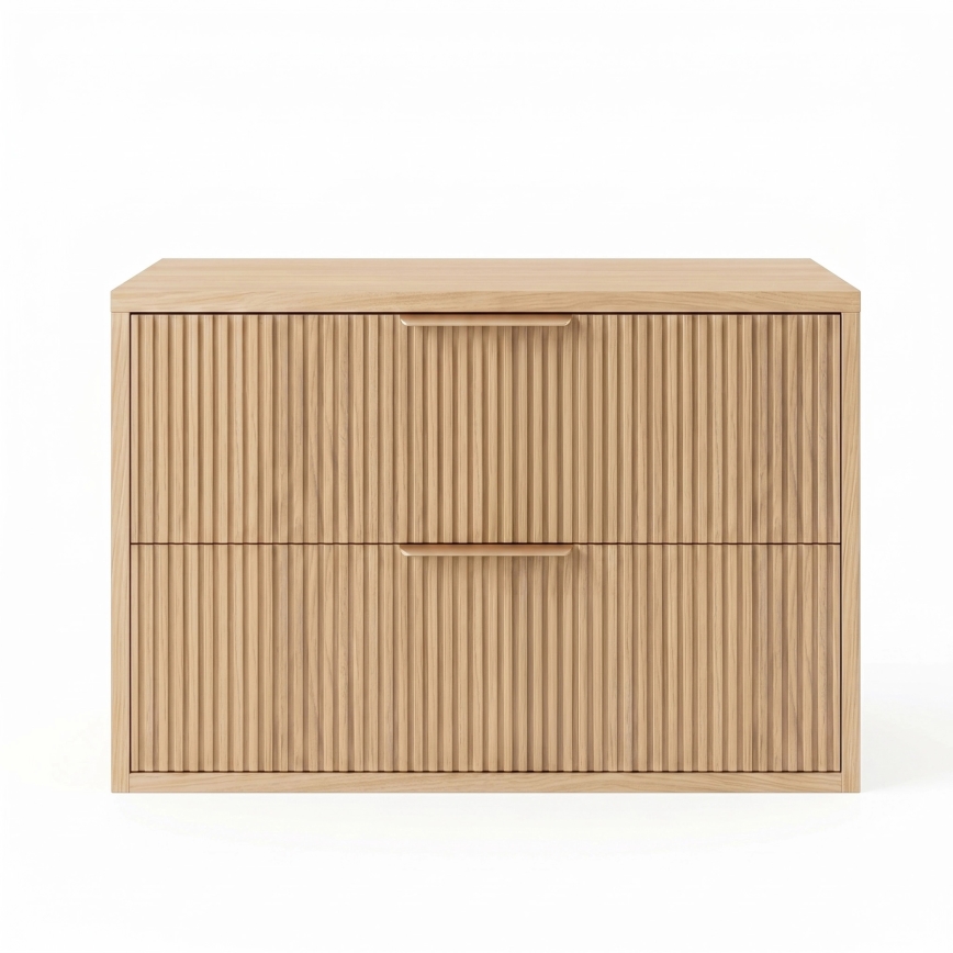 REA-M0408 - MONO Wall-mounted Under-sink Bathroom Cabinet 60x47 cm, Beige
