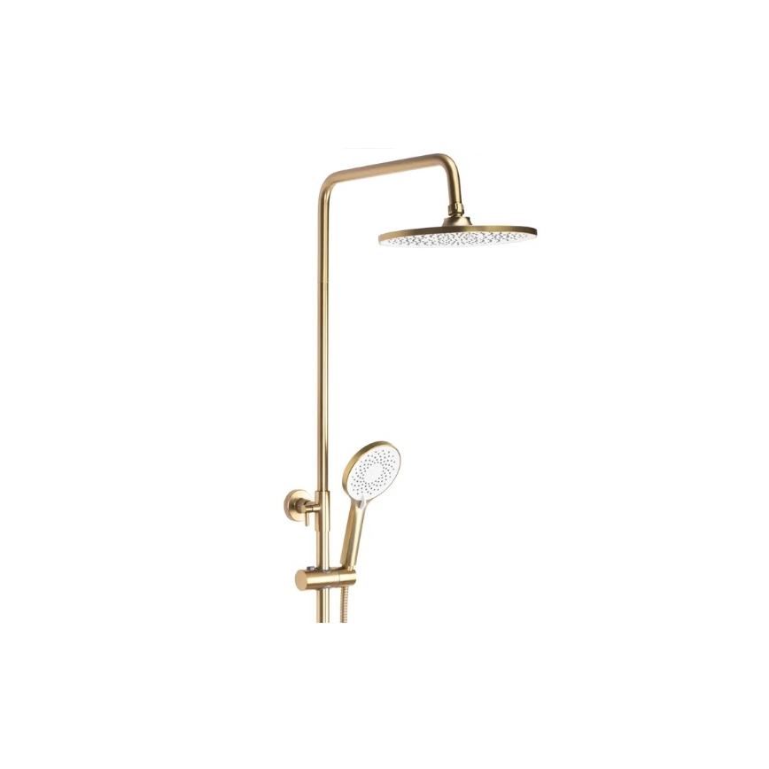 REA-P2400 - Shower set with AVALON mixer, brushed gold