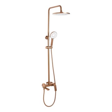REA-P2418 - AVALON Shower Set with Mixer in Brushed Copper Finish
